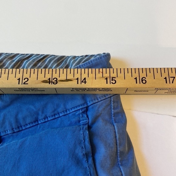 Peter Millar, men’s cotton shorts light blue size 33 - Picture 3 of 7